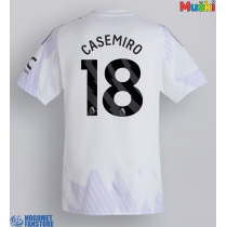 Manchester United Casemiro #18 Gostujuci Dres 2025-26 Kratak Rukav
